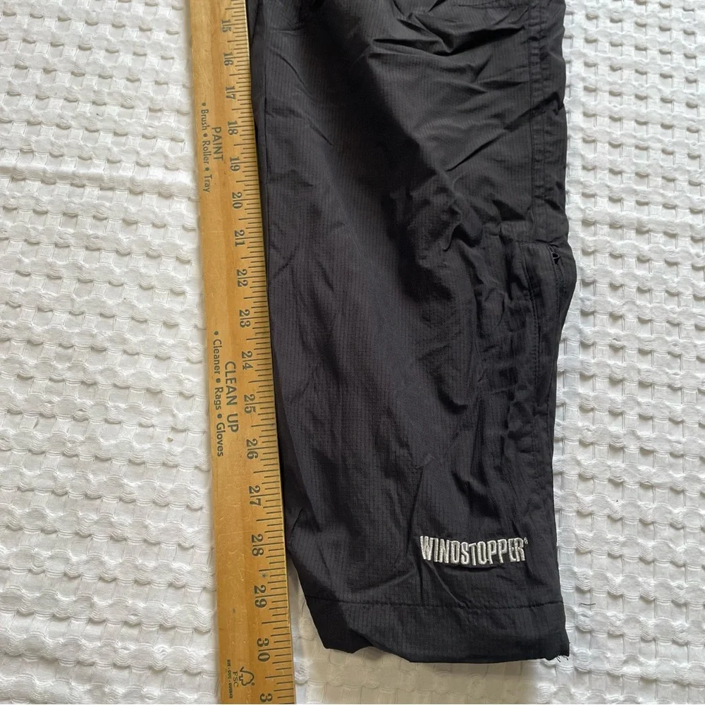 Roadrunner Sports Windstopper Wind Rain Pants Medium Men’s Black Nylon‎ - Picture 5 of 7